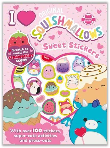 CSA - Puffy Sticker Windows I Love Original Squishmallows Sweet Stickers