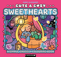 Cute & Cosy: Sweethearts - A Simple, Snuggly Colouring Book - Buster Books - MPHOnline.com