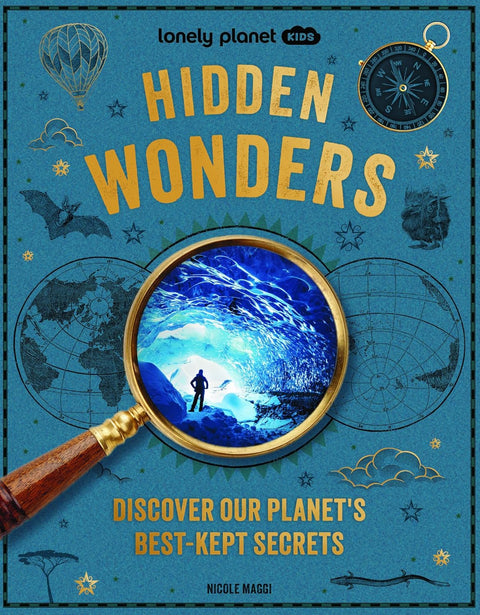 Take a journey into the unknown and discover over 150 extraordinary locations–from ice caves and haunted houses to glowing lakes–in this fully updated and revised guide to the world's most secret places. LONELY PLANET KIDS: HIDDEN WONDERS, now at MPHOnline.com.