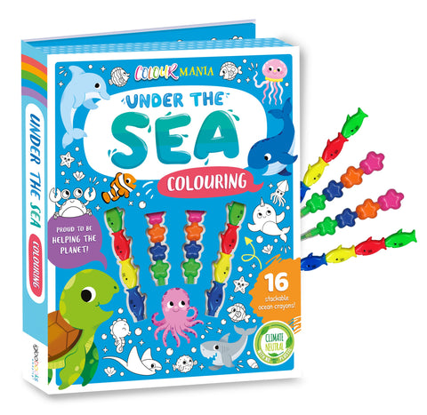 Under The Sea Colouring - MPHOnline.com