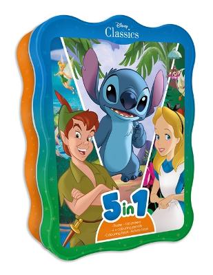 Disney Classics: 5-in-1 Activity Kit Happiest Tin - MPHOnline.com