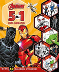 Marvel Avengers: 5-in-1 Colouring - MPHOnline.com