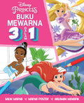 Disney Princess Buku Mewarna 3 Dalam 1 - Advantage Quest - MPHOnline.com