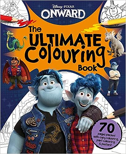 Disney Pixar Onward The Ultimate Colouring Book - MPHOnline.com