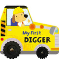 Wheeled Vehicle Book - My First Digger - MPHOnline.com