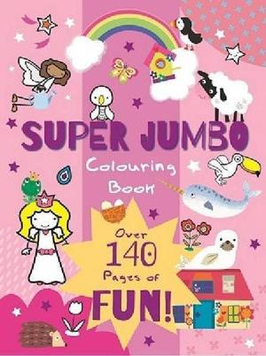 Super Jumbo Colouring Book (Pink) - MPHOnline.com