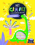 Gem Art Colouring Book - Dinosaur - MPHOnline.com