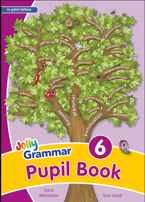 Grammar 6 Pupil Book (In Printletters) - MPHOnline.com