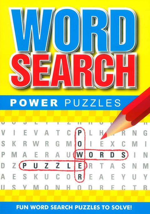 Wordsearch Power Puzzles - Blue - MPHOnline.com