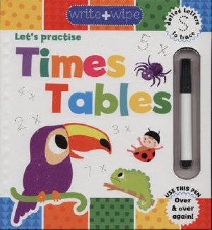 Write & Wipe Clean: Times Tables - MPHOnline.com