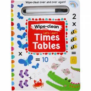 Wipe-Clean: Let'S Learn Times Tables - MPHOnline.com