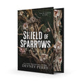 Discover the instant #1 New York Times bestseller! Now in a special hardcover edition with sprayed edges! SHIELD OF SPARROWS by Devney Perry is a slow-burn, high-stakes romantasy where enemies become lovers, monsters stalk a cursed realm, and a forgotten princess finds the strength to tear off her crown and become the warrior she was never meant to be. Now at MPHOnline.com.