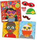 Silicone Sticker Book - Silly Faces - MPHOnline.com