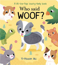 Who Said Woof? (Lift The Flap) - MPHOnline.com