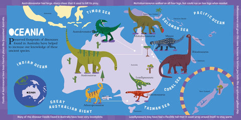 Scribblers Dinosaur Atlas - MPHOnline.com