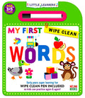 Little Learners: My First Words Wipe Clean - Melon Books - MPHOnline.com