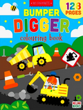 My Favourite Bumper Colouring Book - Digger - MPHOnline.com