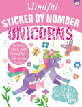 Mindful Sticker by Numbers: Unicorns - MPHOnline.com