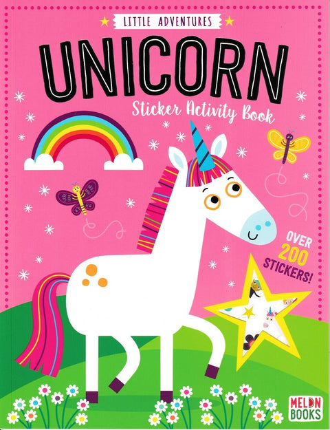 Little Adventures: Unicorn Sticker Activity Book - MPHOnline.com