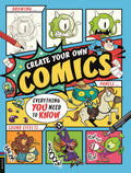 CREATE YOUR OWN COMICS is packed with story ideas, drawing tips, creative prompts and loads of fun suggestions to start you off on your way to becoming a comic master. Now at MPHOnline.com.