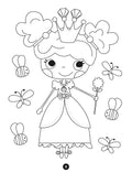 My Favourite Bumper Princess Colouring Book - MPHOnline.com