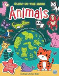 Glow-in-the-Dark Animals Sticker Activity Book - MPHOnline.com