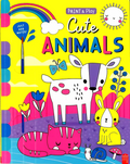 Paint & Play: Cute Animals (inc brush) - MPHOnline.com