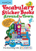 Kumon Vocabulary Sticker Books Around Town - MPHOnline.com