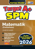 Kertas Model Target A+ SPM Matematik (Dwi) '26 - MPHOnline.com