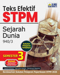 Teks Efektif STPM Sejarah Dunia Semester 3 '26 - MPHOnline.com