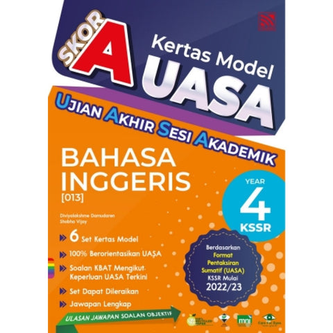 Skor A UASA KSSR (2023)  Bahasa Inggeris Year 4 - MPHOnline.com