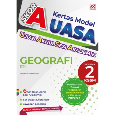 Skor A  UASA KSSM (2023)  Geografi Tingkatan 2 - MPHOnline.com