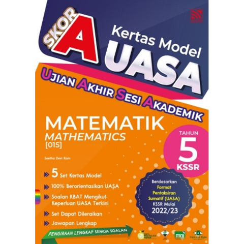 Skor A UASA KSSR (2023)  Matematik Tahun 5 - MPHOnline.com