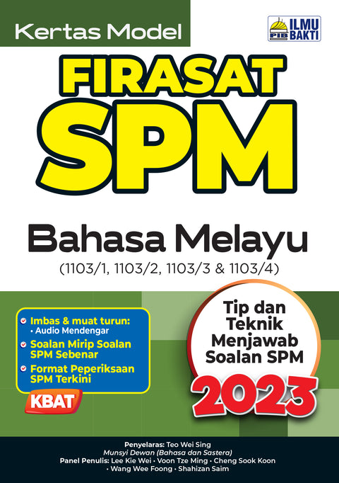 Firasat SPM Kertas Model Bahasa Melayu - MPHOnline.com