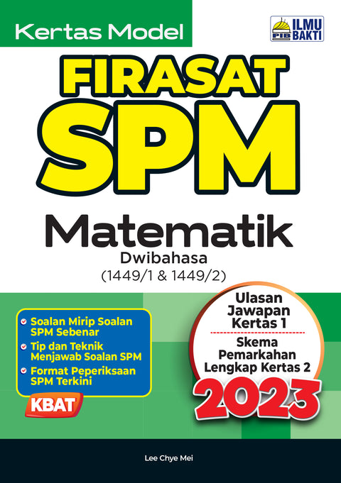 Firasat SPM Kertas Model Matematik - MPHOnline.com