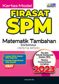 Firasat SPM Kertas Model Matematik Tambahan - MPHOnline.com