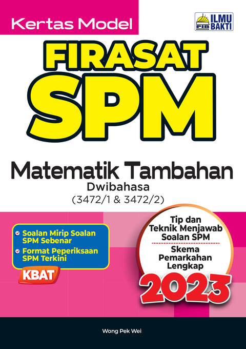 Firasat SPM Kertas Model Matematik Tambahan - MPHOnline.com