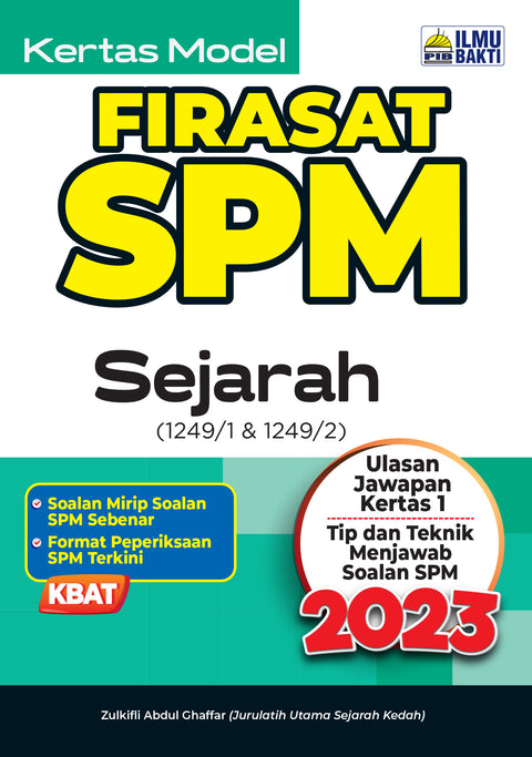 Firasat SPM Kertas Model Sejarah - MPHOnline.com