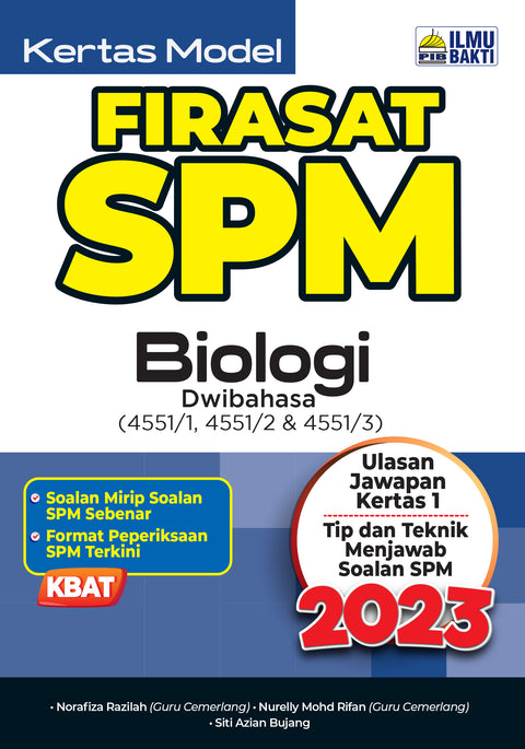 Firasat SPM Kertas Model Biologi - MPHOnline.com