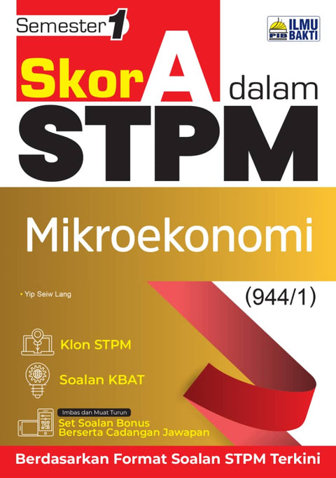 Skor A dalam STPM Mikroekonomi Semester 1 - MPHOnline.com