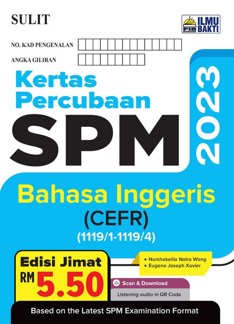 Kertas Percubaan SPM Bahasa Inggeris CEFR '23 - MPHOnline.com