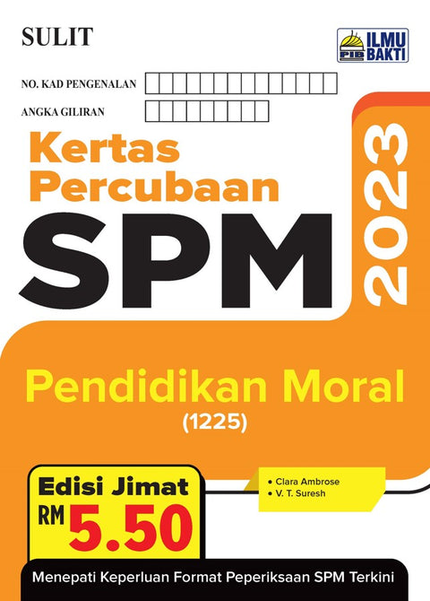 Kertas Percubaan SPM Pendidikan Moral '23 - MPHOnline.com