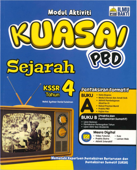 Kuasai PBD Sejarah Tahun 4 (Buku A & B) '24 - MPHOnline.com