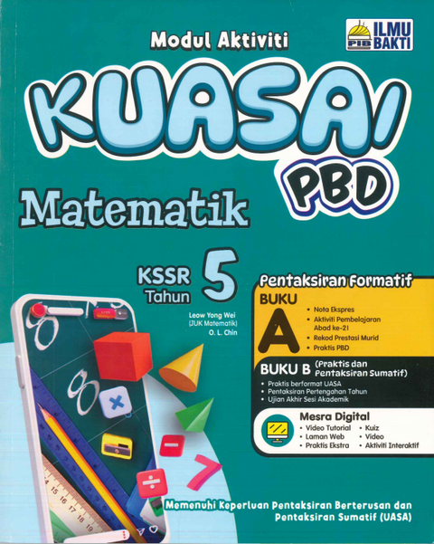 Kuasai PBD Matematik Tahun 5 (Buku A & B) '24 - MPHOnline.com