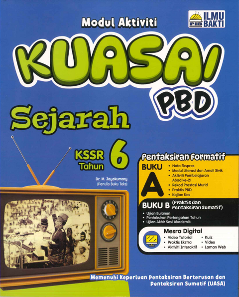 Kuasai PBD Sejarah Tahun 6 (Buku A & B) '24 - MPHOnline.com