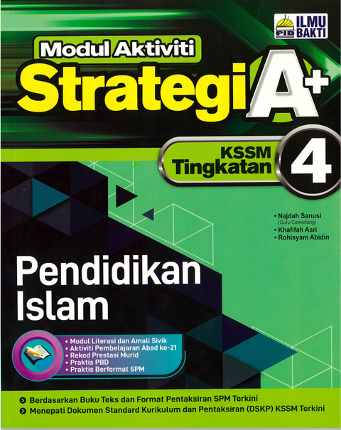 Modul Aktiviti Strategi A+ KSSM Tingkatan 4 Pendidikan Islam - MPHOnline.com