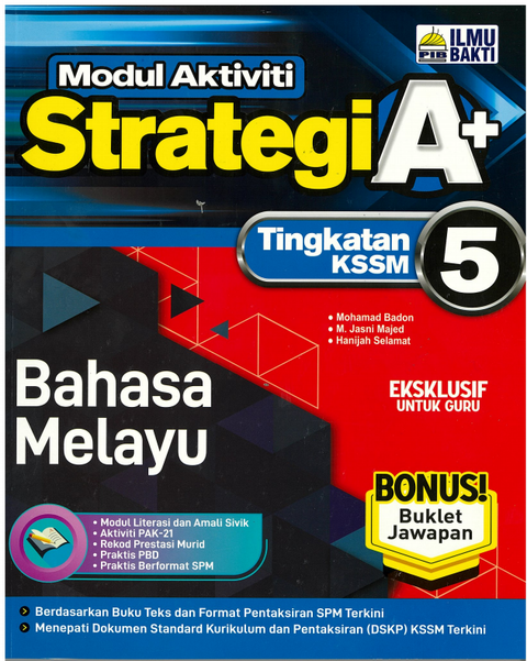 Modul Aktiviti Strategi A+ KSSM Tingkatan 5 Bahasa Melayu - MPHOnline.com