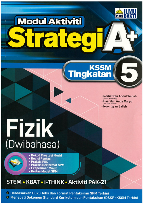 Modul Aktiviti Strategi A+ KSSM Tingkatan 5 Fizik/Physics (Dwibahasa) - MPHOnline.com