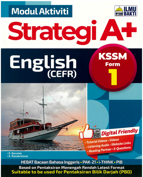 Modul Aktiviti Strategi A+  KSSM Form 1 English( CEFR) - MPHOnline.com