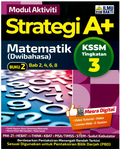 Modul Aktiviti Strategi A+  KSSM Tingkatan 3 Matematik/Mathematics (Dwibahasa) - Buku 2 - MPHOnline.com